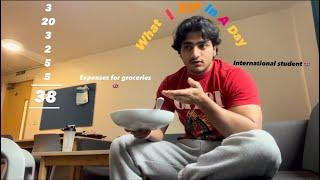 What I eat in a day  | uk student life kannada | expenses | Kannadiga in uk | #kannadavlogs