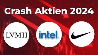 Welche dieser Crash Aktien hat 2025 viel Potenzial? / LVMH Aktie, Nike Aktie & Intel Aktie im Check