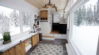 Open Concept Modern Tiny House with Elevator Bed #anawhite