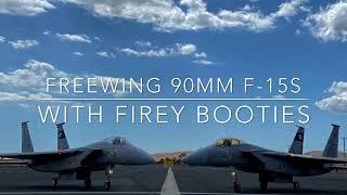 Gooniac's Firey Booty LED Afterburners in the Freewing 90mm F-15