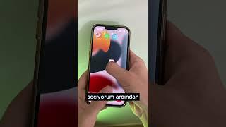 iPhone’da uygulama gizlemek!