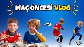 HOW WE START THE DAY BEFORE THE MATCH VLOG | OMER EYMEN &YUSUF EMRE LEFT FOOT MATCH | DAILY LIFE