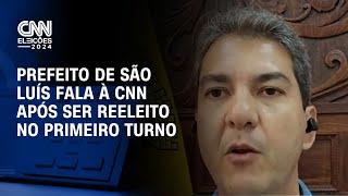 Prefeito de São Luís fala à CNN após ser reeleito no primeiro turno | LIVE CNN