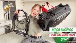 MEGA SHOPLOG VOOR MIJN NIEUWE PAARD!! || Maybel's Horses