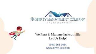 Why Work With The Property Management Company of Jacksonville