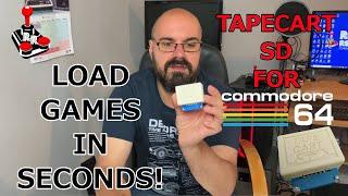 Tapecart SD | Faster and cheaper C64 SD card solution!