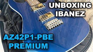 Unboxing Ibanez Premium AZ42P1-PBE