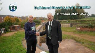 Falkland Road Land Transfer October 2024