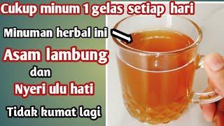 Minuman Herbal / obat asam lambung alami ini