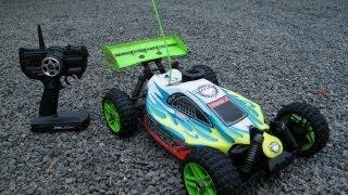 Hyper 7 RC Nitro Buggy Car Jumping