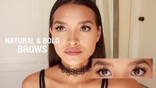 HOW TO NATURAL BOLD BROWS TUTORIAL