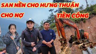 BẤT NGỜ.BỐ HOA CẢI VÀNG VÀ QUYỀN YỂN VỚI Ý ĐỊNH SAN NỀN ĐẤT MỚI CHO 2AE HƯNG THUẬN.