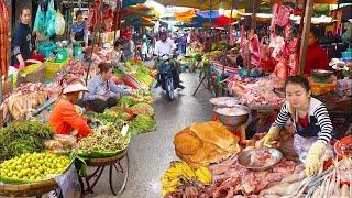 Amazing Cambodian Market Food Compilation - Fresh Market Food 2023 Collection