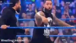 Роман Рейнс  проти Роберта Руда. wwe smackdown 18 січня/17 janaury  2020 року