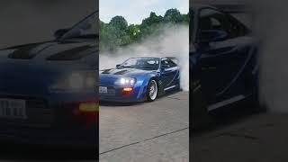 Toyota Supra CRAZY Burnouts! #toyotasupra #varis #supra #shorts