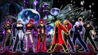 [KOF Mugen] Iori Team VS. Rock Team