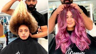 INCREÍBLES TRANSFORMACIONES DE CABELLO 2019 - ANTES Y DESPUÉS