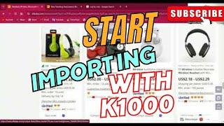 How to start a mini importing business with k1000 [2024]