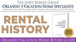 Understanding the Rental History of an Orlando Vacation Home