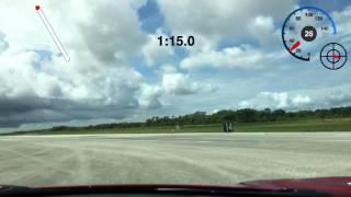 2017 Acura NSX Top Speed Run of 183 MPH Johnny Bohmer Proving Grounds