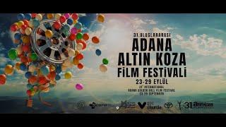 31. Uluslararası Adana Altın Koza Film Festivali Jenerik #altinkozaff2024 