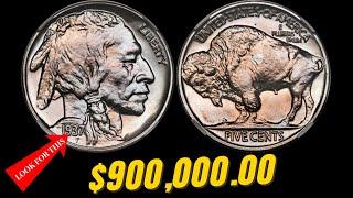 The 1937 US Nickel Coin A Small Coin with Big Value - Most Valuable Buffalo Nickles Worth A Fortune