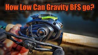 How Low can Ark Gravity BFS Reel Cast? Ultralight Bait Finesse Cast Testing with Tsurinoya Clever