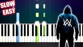 K-391 & Alan Walker - Ignite - SLOW EASY Piano Tutorial by PlutaX