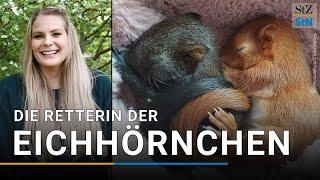 Hörnchenfee: Sie pflegt Eichhörnchen wieder gesund