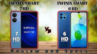 Infinix smart 7 HD Vs Infinix smart 6 HD review and specs