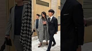 Song Joong Ki and his wife Katy in his sister's wedding ceremony #sjk