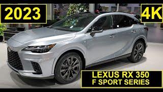 2023 Lexus RX 350 F Sport Series 2 Review of features and Full Walk Around in 4K