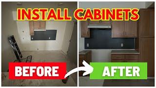  How to Install Cabinets – Step-by-Step Guide for Beginners ️