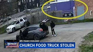 Thieves drive-off in church's food truck; pastor says Chicago police aren't doing enough