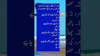 Mard Ke Husan Ke Lea Ye Chize Zaruri Hai #viral #shortsvideo #status #trending #islamictips #tiktok