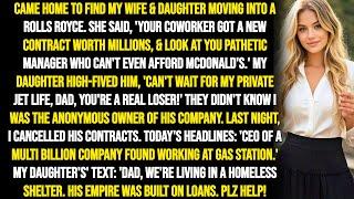 Billionaire Posed As Middle Manager For 20 Years. Wife Cheated & Got Epic Karma When Truth Revealed