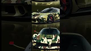 Laferrari with Military Camouflage