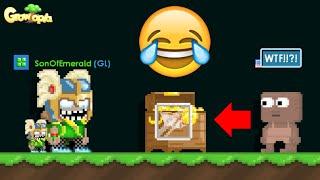 PRANK DAVINCI WINGS ON CHEST GAME !!? (GONE WRONG) | Growtopia Prank