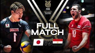  JPN vs  EGY - Paris 2024 Olympic Qualification Tournament | Full Match - Volleyball