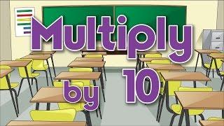 Multiply by 10 | Learn Multiplication | Multiply By Music | Jack Hartmann