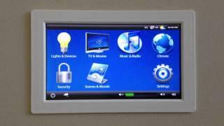 Custom In-Wall Touchscreen Software Used With MisterHouse