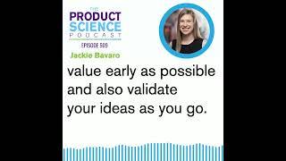 Jackie Bavaro on product strategy at Asana on the Product Science Podcast