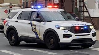 ⁴ᴷ Philadelphia Police Department Car 322 and 314 Responding urgently ￼