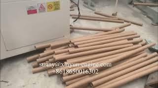 40mm small toilet paper tube core winding cutting making machine