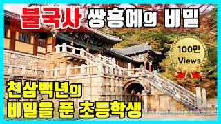 [Korean History and Culture Tour] The mystery of double_arch_bridge, Bulguksa Temple in Gyeongju