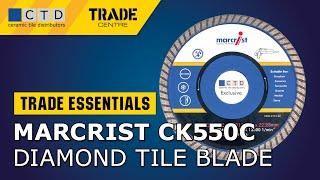 Marcrist CK550C Turbo Diamond Tile Blade