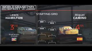 Cars 2 starting grids with F1 graphics - PART 2