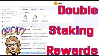 Wax Crypto Staking/Voting Rewards - TWO ways to earn! 