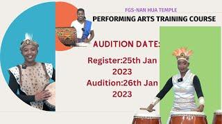 2023 Nan Hua Performing Arts Group Audition-------2023南非南華寺天龍隊面試