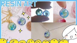 [Resin Art] Earth Necklace ENG SUB - Dalchi